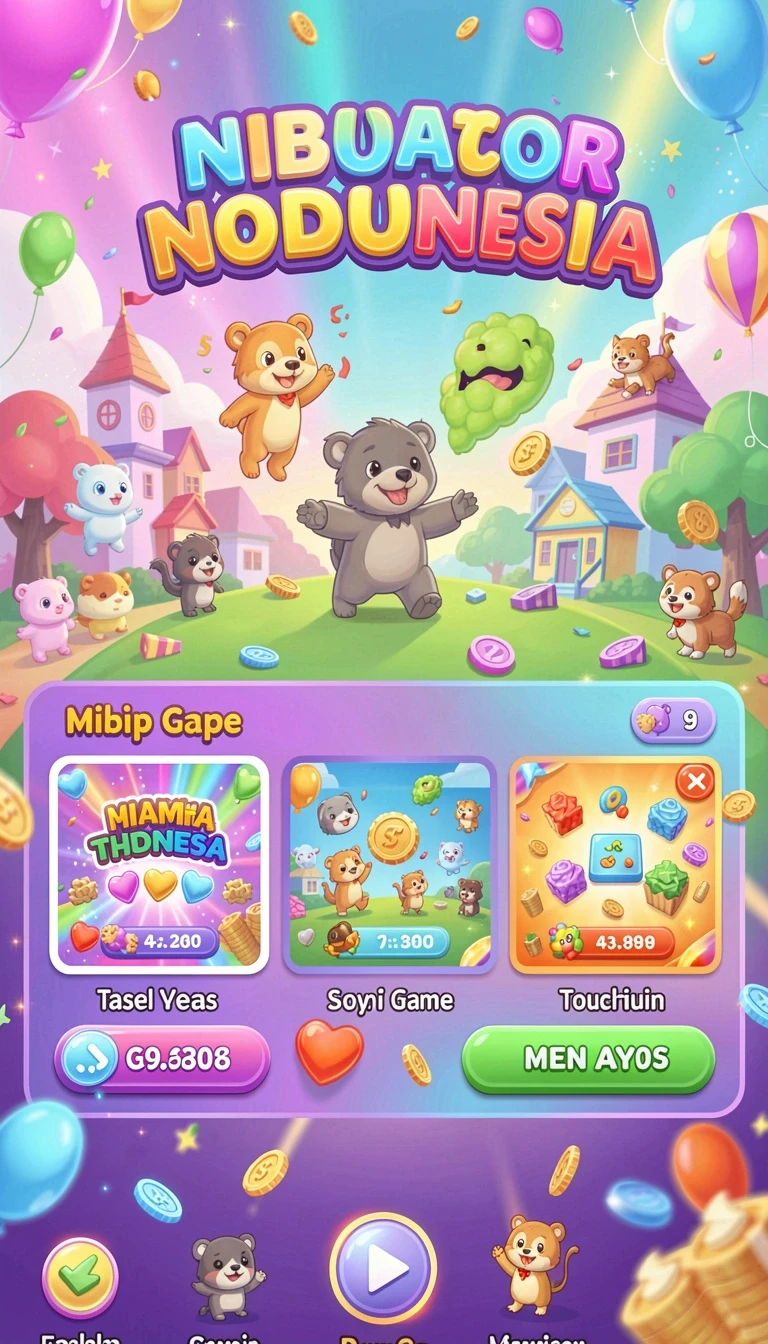 Beragam pilihan permainan menarik dalam aplikasi koin99 App APK Terbaru.